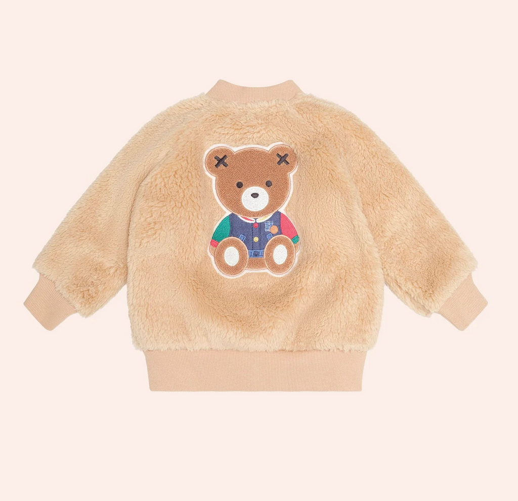 HUXBABY I Sitting Huxbear Furry Jacket