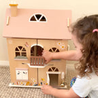 Flowers Cottage Dolls House with Starter set