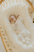 CONFETTI KIDZ I Classic Knit Romper I Milk