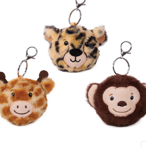 DISCOVERY ZONE I Fluffaball Bag Charm I Wild Things I Various