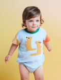 HALCYON NIGHTS I Terry Bodysuit I Zoo Crew Blue