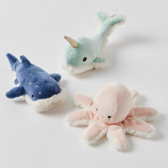 JIGGLE & GIGGLE I Aurora Rattles 3 Asst Design