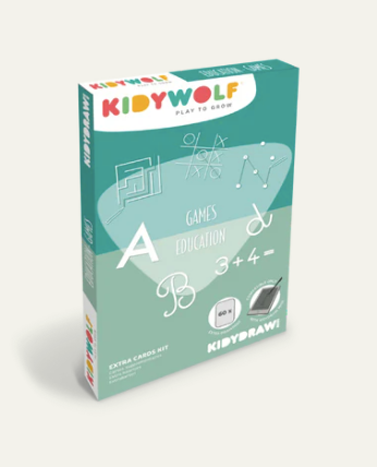 KIDYWOLF I Refills for KidyDraw Mini I Games and Education