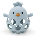LITTLE MALLOW I Silicone Chicken Teether I Pink