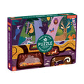MUDPUPPY I 100 Pc Double-Sided Puzzle I Forest
