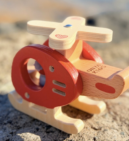 ONYA KIDS I Wooden Koala Helicopter