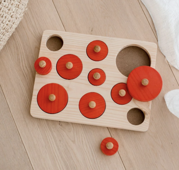 QTOYS I Montessori Size Puzzle