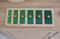 QTOYS I Narrow Wide Knob Puzzle