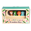 REX LONDON I Wooden Toy I Colourful Creatures Bus
