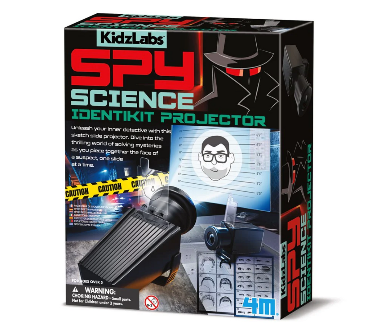 4M Spy Science Sketch Projector
