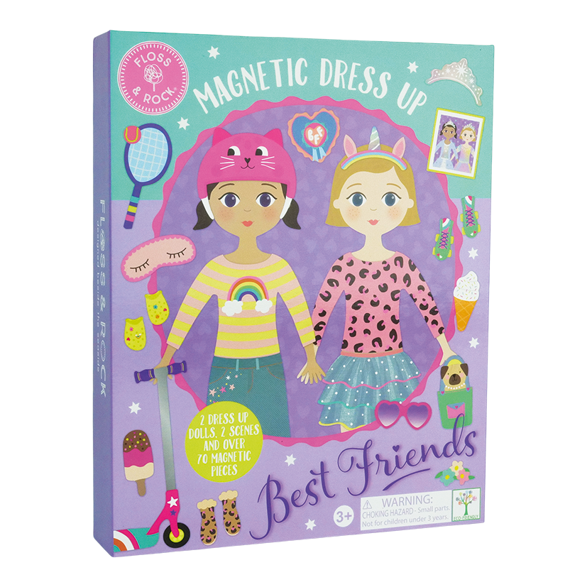 FLOSS & ROCK I Magnetic Dress Up I Best Friends