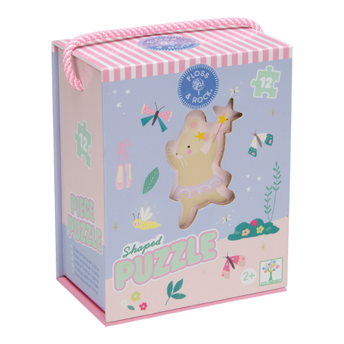 FLOSS & ROCK I 12pc Shaped Jigsaw Puzzle I Enchanted