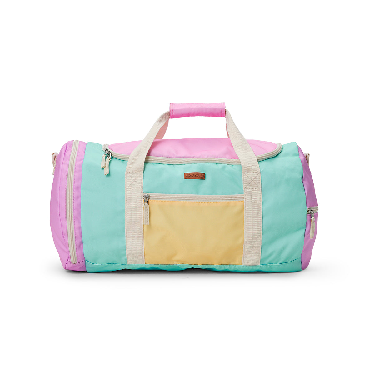 PACKABLE DUFFEL BAG Poolside Colourblock
