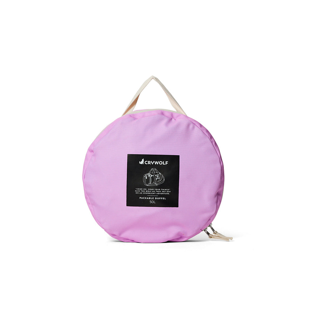 PACKABLE DUFFEL BAG Poolside Colourblock