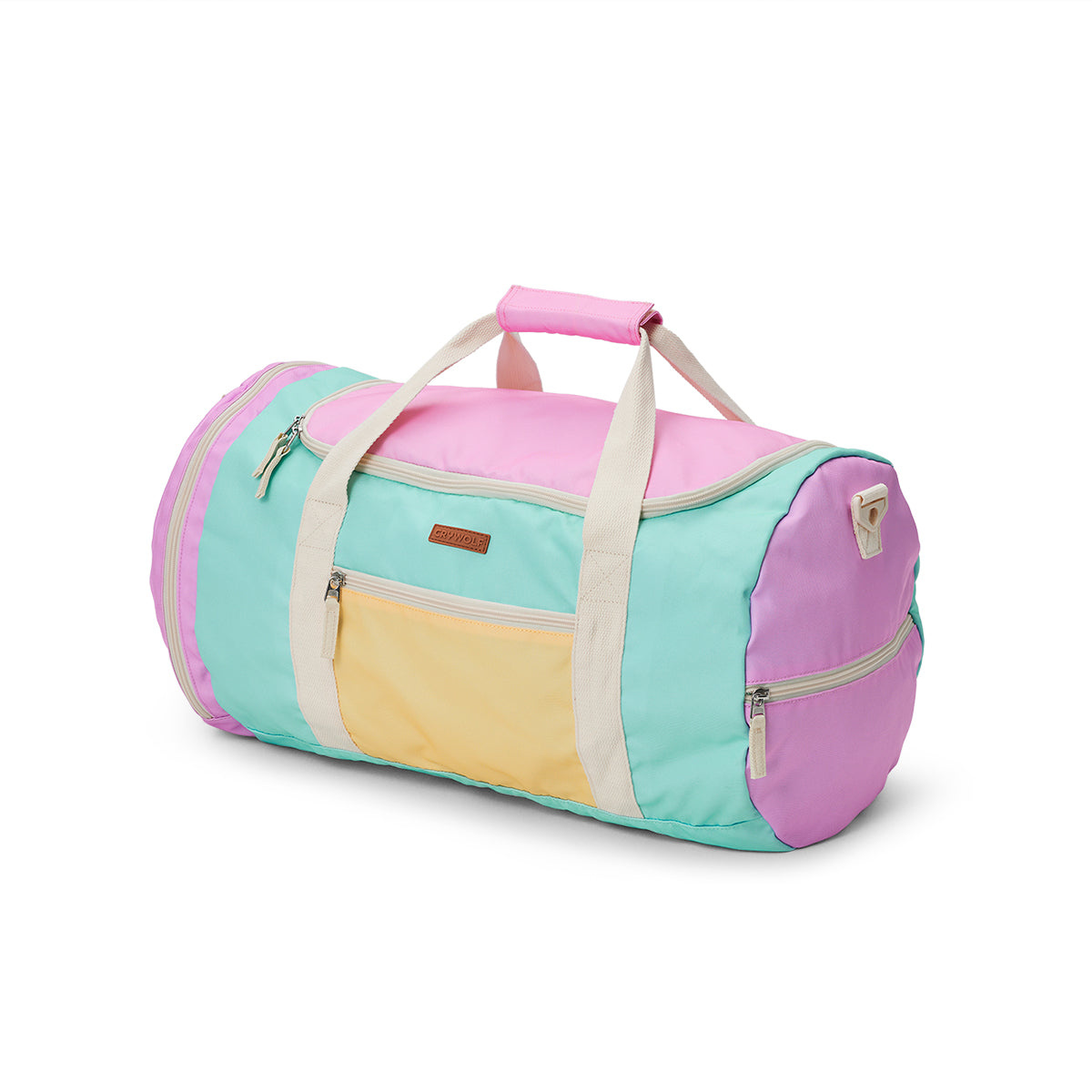 PACKABLE DUFFEL BAG Poolside Colourblock