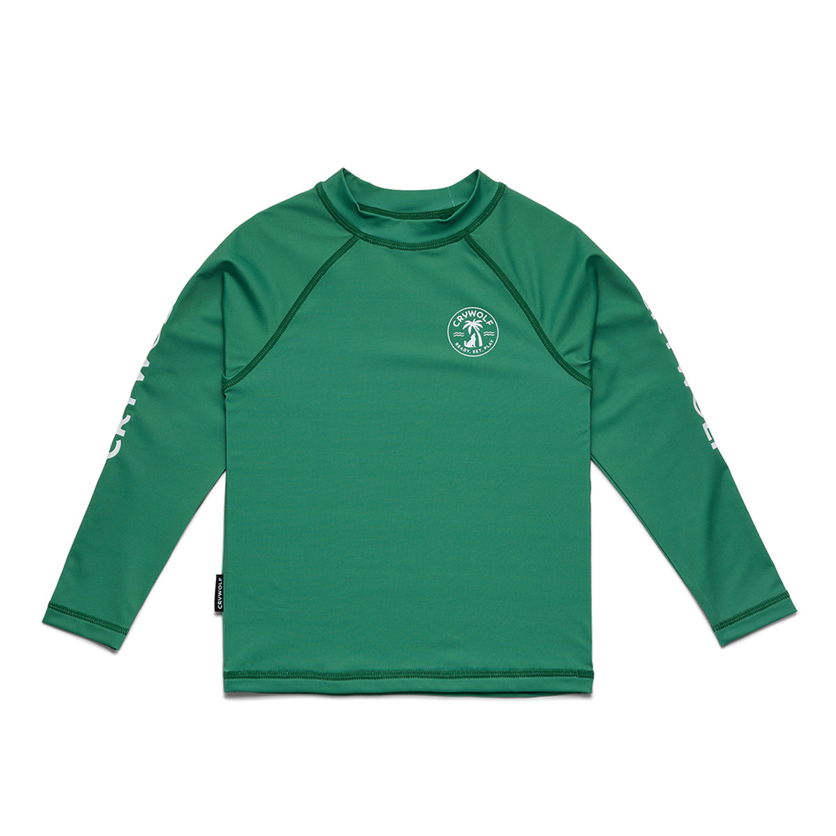 LONG SLEEVE RASH VEST Sea Green