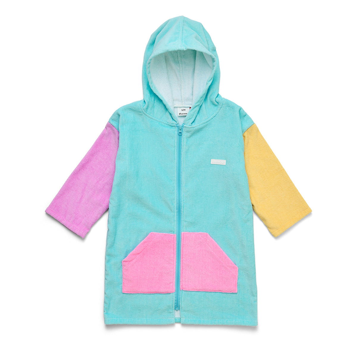 ZIP-UP TOWEL Poolside Colourblock