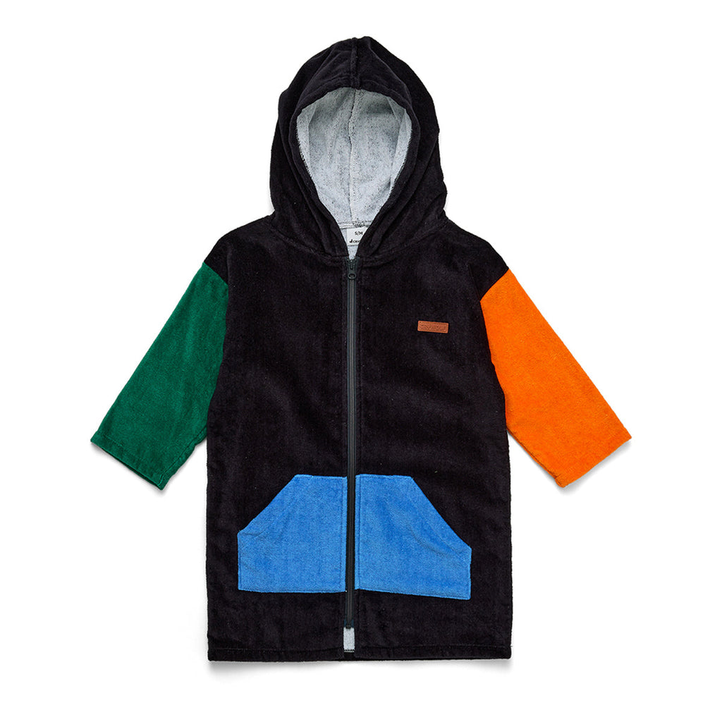 ZIP-UP TOWEL Seaside Colourblock
