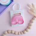PLAY SENSE I Eco Playdough Stamp I Rainbow with Heart