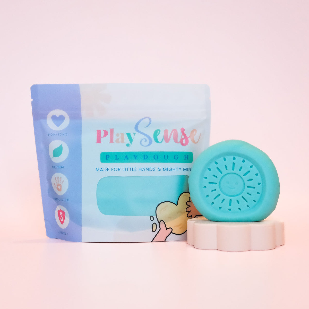 PLAY SENSE I Dough I Pastel Blue I Tutti Fruity Scented