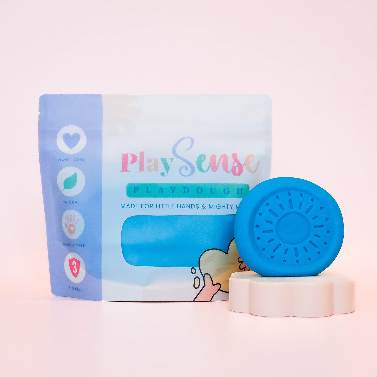 PLAY SENSE I Dough I Bright Blue I Blue Slushie Scented