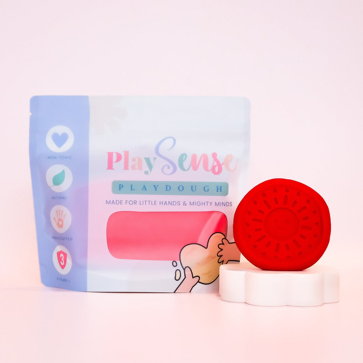 PLAY SENSE I Dough I Bright Red I Cherry Scented
