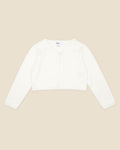 Bebe Scalloped Edge Organic Cardigan