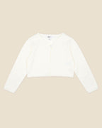 Bebe Scalloped Edge Organic Cardigan