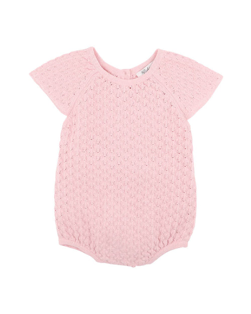 Bebe Willa Organic Knit Pointelle Bodysuit