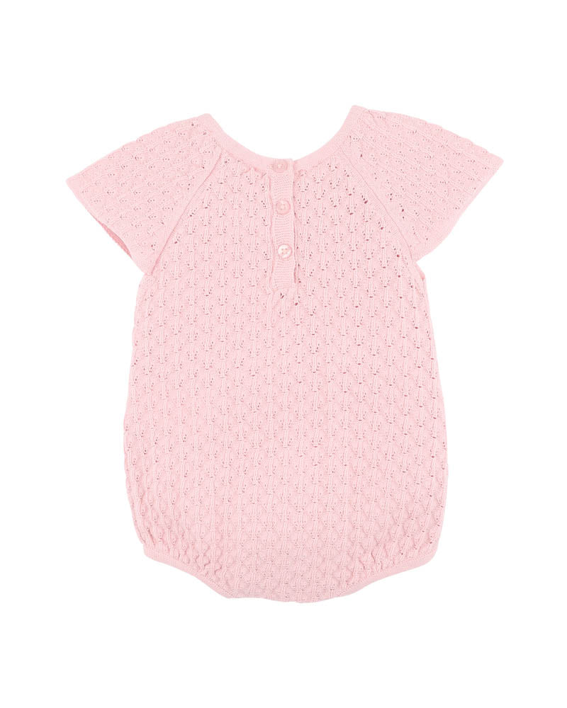 Bebe Willa Organic Knit Pointelle Bodysuit