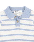 Bebe Brady Organic Knitted Polo Romper