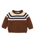 Bebe Jake Raglan Stripe Knitted Jumper