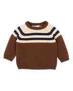 Bebe Jake Raglan Stripe Knitted Jumper