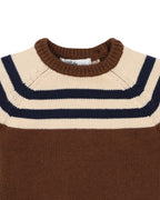 Bebe Jake Raglan Stripe Knitted Jumper