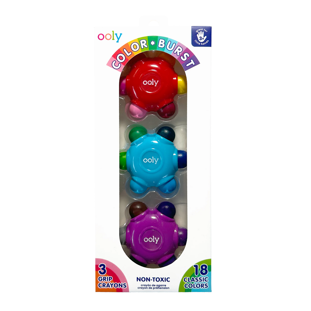 OOLY COLOUR BURST I Grip Crayons