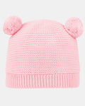 Organic Beanie Snowy Misty Rose