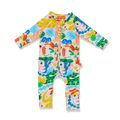 Long Sleeve Romper / Tropicool