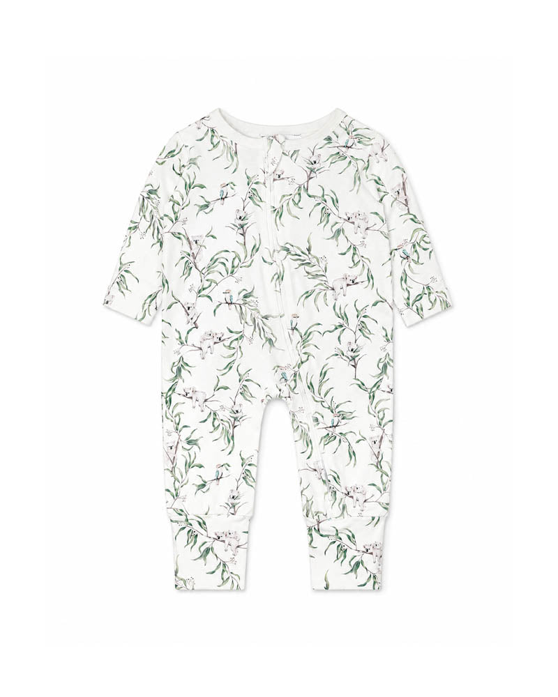 Bebe Taylor Organic Long Sleeve Zipsuit