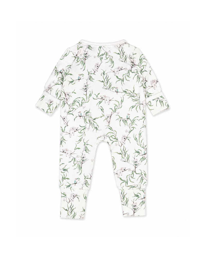 Bebe Taylor Organic Long Sleeve Zipsuit