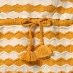 Wilson + Frenchy Marmalade Organic Knitted Chevron Bodysuit