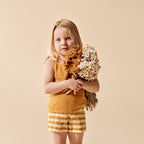 Wilson + Frenchy Marmalade Organic Knitted Chevron Set