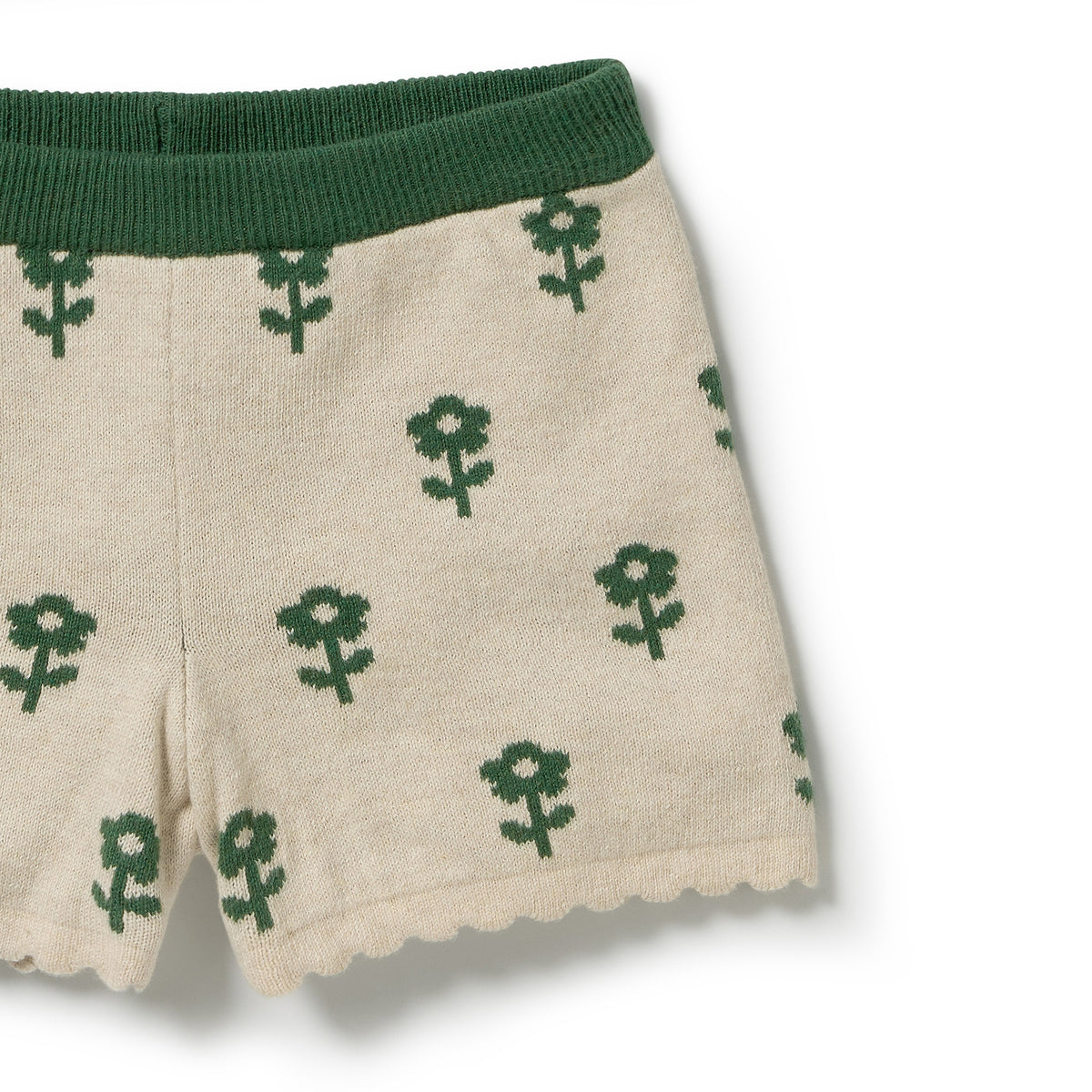 Wilson + Frenchy Fleur Organic Knitted Jacquard Set