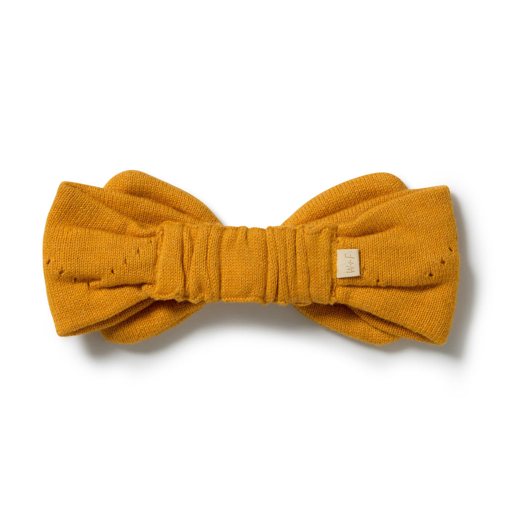 Wilson + Frenchy Marmalade Organic Knitted Pointelle Headband