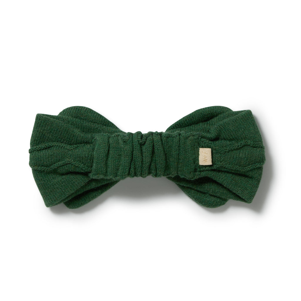Wilson + Frenchy Lillipad Organic Knitted Chevron Headband