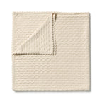 Wilson + Frenchy Milk Cloud Organic Knitted Chevron Blanket