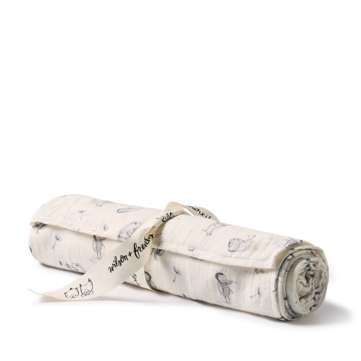 Wilson + Frenchy Whispering Willows Organic Muslin