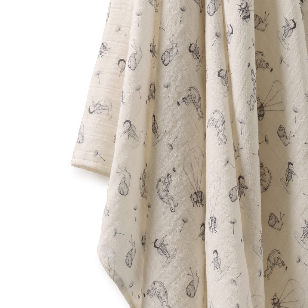 Wilson + Frenchy Whispering Willows Organic Muslin