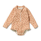Wilson + Frenchy Checkerberry long sleeve Swimsuit