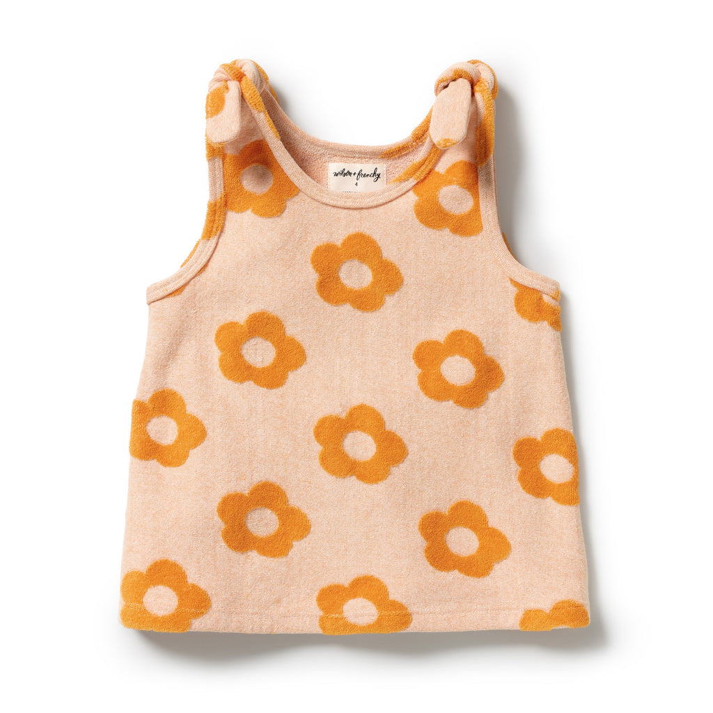 Wilson + Frenchy Daisy Glow Organic Terry Singlet