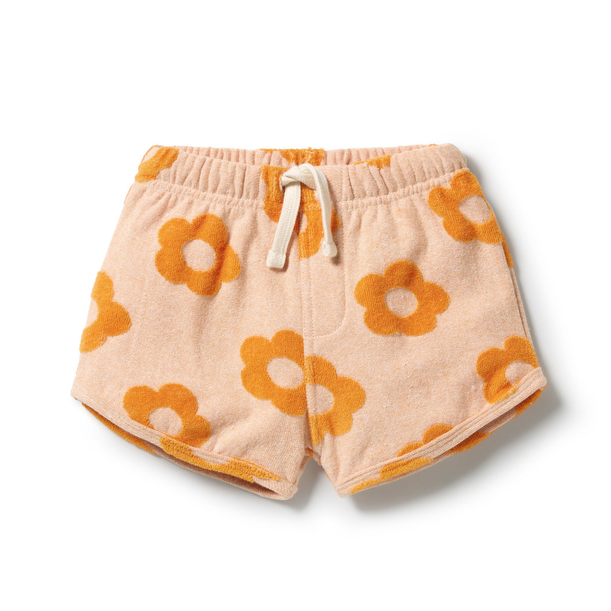 Wilson + Frenchy Daisy Glow Organic Terry Tie Short